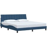  Okvir za krevet bez madraca Hanko plavi 180x200 cm od tkanine | Eponuda.com