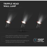  LED spot svetlo 3xLED/5W/230V 4000K crno | Eponuda.com