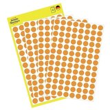 Avery Zweckform Etikete zweckform okrogle fi-8 - 3178-oranžne neon, (21290260) | Shoptok.si