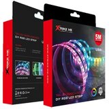  LED traka X-trike me HT-5050 B5 5m, RGB. USB napajanje, bluetooth upravljanje | Eponuda.ba