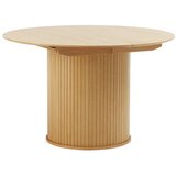 Unique Furniture Okrugli proširiv blagovaonski stol u dekoru hrasta ø 120 cm Nola – | shoptok.hr