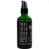 Pure Skin Food Organic Cleansing & Detox Oil, Calendula - Lavender - 100 ml