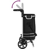 Kolica za kupovinu Crna 36,5 x 46,5 x 100,5 cm Oxford tkanina | shoptok.hr