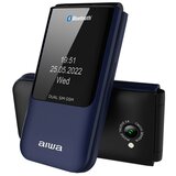 Aiwa FP-24BL mobilni telefon 6,1 cm (2.4") 91,7 g Črna, Modra Telefon z osnovnimi funkcijami | Shoptok.si