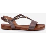 S. BARSKI Ladies Flat Sandals With Straps S.Barski | shoptok.hr