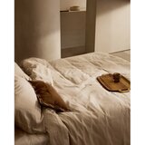 Kave Home Sivo-bež posteljnina za zakonsko posteljo/podaljšana iz mešanice lana 240x220 cm Simmel – | Shoptok.si