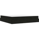  Okvir kreveta s madracem s madracem 2 pcs Crna Baršun | shoptok.hr
