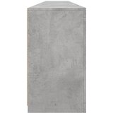  Komoda s LED svjetlima siva boja betona 283x37x67 cm | shoptok.hr