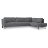 Scandic Tamno siva kutna garnitura (s desnim kutom) Hero – | shoptok.hr