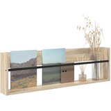  Polica za časopise s policom Sonoma hrast 100 x 12 x 30 cm | shoptok.hr