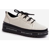 S. BARSKI Women's Leather Platform Loafers S.Barski | Shoptok.si