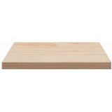  Ploča za stol 40 x 40 x 1,7 cm četvrtasta od masivne borovine | shoptok.hr