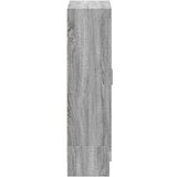 Ormarić za knjige siva boja hrasta 82,5 x 30,5 x 115 cm drveni | shoptok.hr