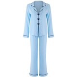 Trendyol Ženski set pidžame Thmaw25Pt00179, Svetloplavi | Eponuda.com