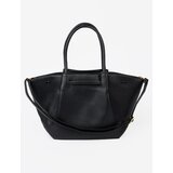 Shelvt Classic shopper bag made of textured faux leather | Shoptok.si