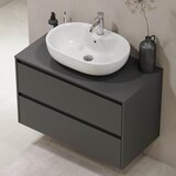  Kupatilski ormarić TRONDHEIM za umivaonik širine 90 cm, antracit | Eponuda.com