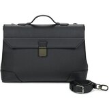 Lancel Naramna torba CHARLIE DE SERVIETTE Črna | Shoptok.si