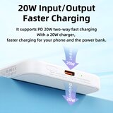 Remax Power bank Magnetic RPP-65 PD 20W+QC 15W Fast Charging 10000 mAh ljubicasti | Eponuda.com