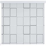 vidaXL Rolo zastor za tuš 100 x 240 cm s uzorkom krugova | shoptok.hr