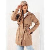DStreet BRENS women's parka jacket beige | shoptok.hr