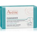 Avène Cleanance Purifying Solid Cleanser dermatološki sapun za masno lice sklono aknama 100 g u