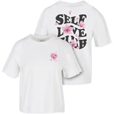 Miss Tee Self Love Club Tee white