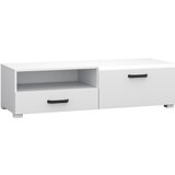 AKORD TV omarica bela sijaj Mdf 1 vrata 1 predal 130 cm levo, (21979090) | Shoptok.si