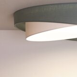Brilagi LED prigu&amp;scaron;iva svetiljka VELVET TWIST LED/36W/230V CCT prečnik 65 cm WT zel./bela + daljinski upravljač Slike