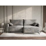 Maison de Rêve Siva raztegljiva/s prostorom za shranjevanje kotna sedežna garnitura iz šenilje (desni kot/z ležalnikom) Leon – | Shoptok.si
