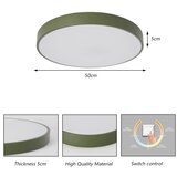  Brilagi - LED plafonsko svetlo POOL LED/60W/230V 3000/4000/6000K 50 cm zelena | Eponuda.com