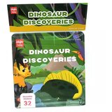  Izobraževalna knjiga z nalepkami - dinozavri Cene