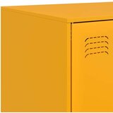 vidaXL Visoka komoda boja senfa 67 x 39 x 95 cm čelični | shoptok.hr