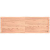 Stolna Mizna plošča svetlo rjava 160x50x4 cm obdelana trdna hrastovina, (20818073) | Shoptok.si