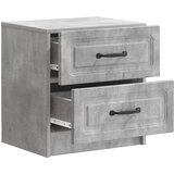  Noćni ormar s ladicama 2 pcs Betonska siva 43 x 34,5 x 44,5 cm | shoptok.hr