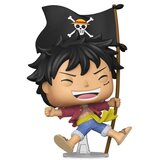 Funko Bobble Figure Anime - One Piece POP! - Luffy With Flag #2214 | Eponuda.com