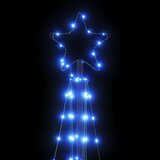 vidaXL LED božićno drvce 363 LED diode plavo 182 cm | shoptok.hr