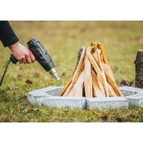  ELEKTRIČNI PIŠTOLJ ZA VRIJEME 2 BRZINE 4 MLAZNICE 600C 2000W RTOP0042 | shoptok.hr