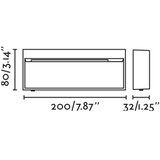 Faro 71966 - LED svetiljka za stepenište DUNE LED/6W/230V 2200/2700/3200/4000K IP65 antracit | Eponuda.com