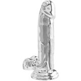 Toy Joy Get Real Clear Dildo with Balls 7 Inch | Shoptok.si