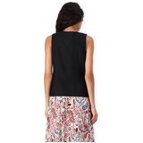 ROUGE EDIT Summer Waistcoat - Meteorite Crna | shoptok.hr