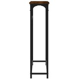  Konzolni stol boja hrasta 75 x 19,5 x 75 cm konstruirano drvo | Eponuda.ba