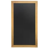 SECURIT Črna kredna tabla Universal Teak WBLTE100 56 x 100 cm