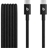 Beats pleten USB-C v USB-C kabel črne barve dolžine 1.5m MDGA4ZM