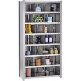 hofe regal z razdelki, višina regala 2000 mm, osnovni regal, širina x globina 1060 x 335 mm | Shoptok.si