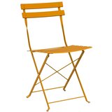  Sklopiva stolica za vrt 2 pcs Gorušica 42 x 46 x 82cm Metal | shoptok.hr