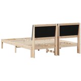  Krevetna konstrukcija Smeđa 150 x 200 cm Čvrsto borovo drvo | shoptok.hr