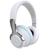 INF Barvne over-ear Bluetooth slušalke 40mm, RGB luč, 24h predvajanja White, (5000296249) | Shoptok.si