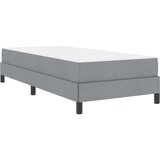  Krevet s opruga kutije Ostalo Svjetlosiva 100 x 200 cm tkanina | shoptok.hr