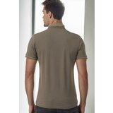 Dewberry T9586 MEN'S POLO NECK T-SHIRT-KHAKI | ePonuda.com