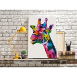  Slika za samostalno slikanje - Colourful Giraffe 40x60 | shoptok.hr